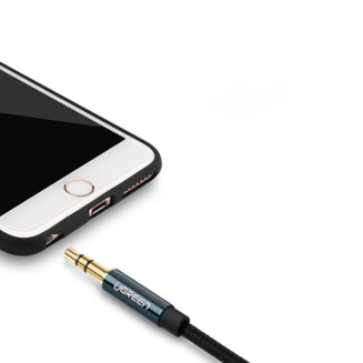 UGREEN AV122 Kabel jack 3,5mm AUX 2m (czarny) - 3