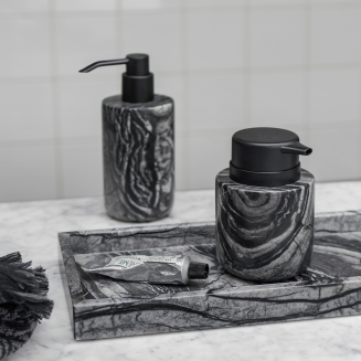 Taca dekoracyjna Mette Ditmer Denmark Marble Black - 3