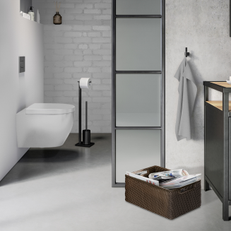  Zack Carvo Towel Rail Black 50 cm - 7