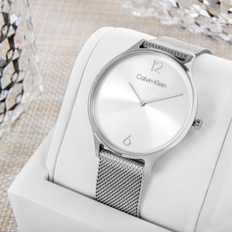 Zegarek Damski CALVIN KLEIN Timeless Mesh 25200001 + BOX - 5