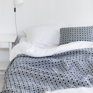  Lapuan Kankurit Corona blanket grey-rainy blue 130x170 cm - 3