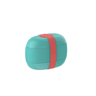 Alessi Food à Porter lunch box, blue - 2