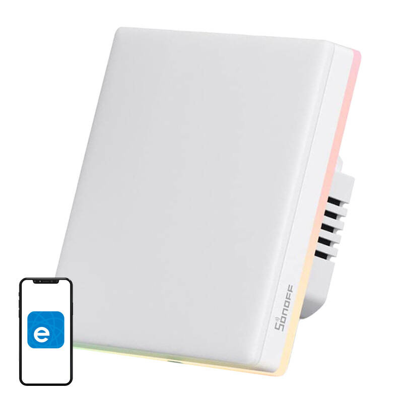 Inteligentny dotykowy przełącznik ścienny WiFi Sonoff TX T5 1C (1-kanałowy)