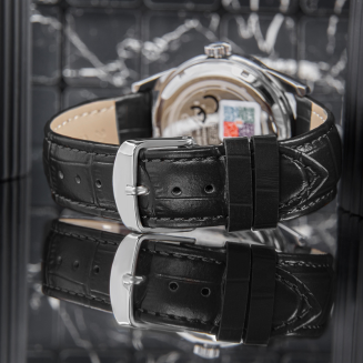 Zegarek Męski Skmei 9073SIBK-B + BOX - 6