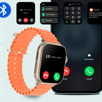 Smartwatch Męski RUBICON RNCF17 Tytan/Black SMARUB268 - 6