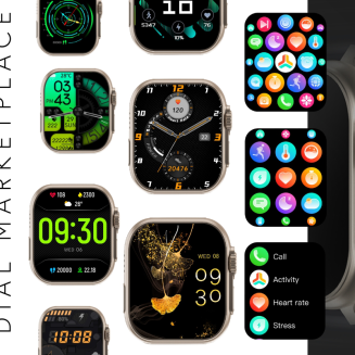 Smartwatch Męski RUBICON RNCF17 Tytan/Black SMARUB268 - 7