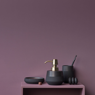  Aquanova Opaco Black soap dish - 3