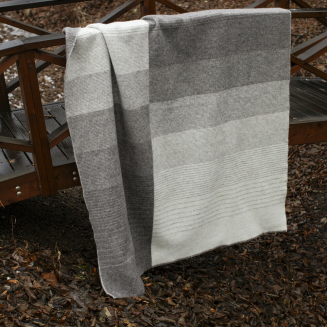 Koc Lapuan Kankurit KAAMOS white-brown 100x150 cm - 5
