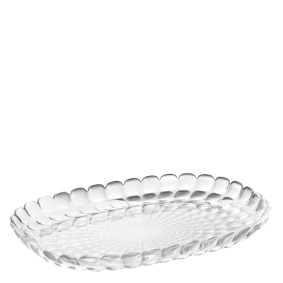 Plate Guzzini Tiffany M 32 cm transparent