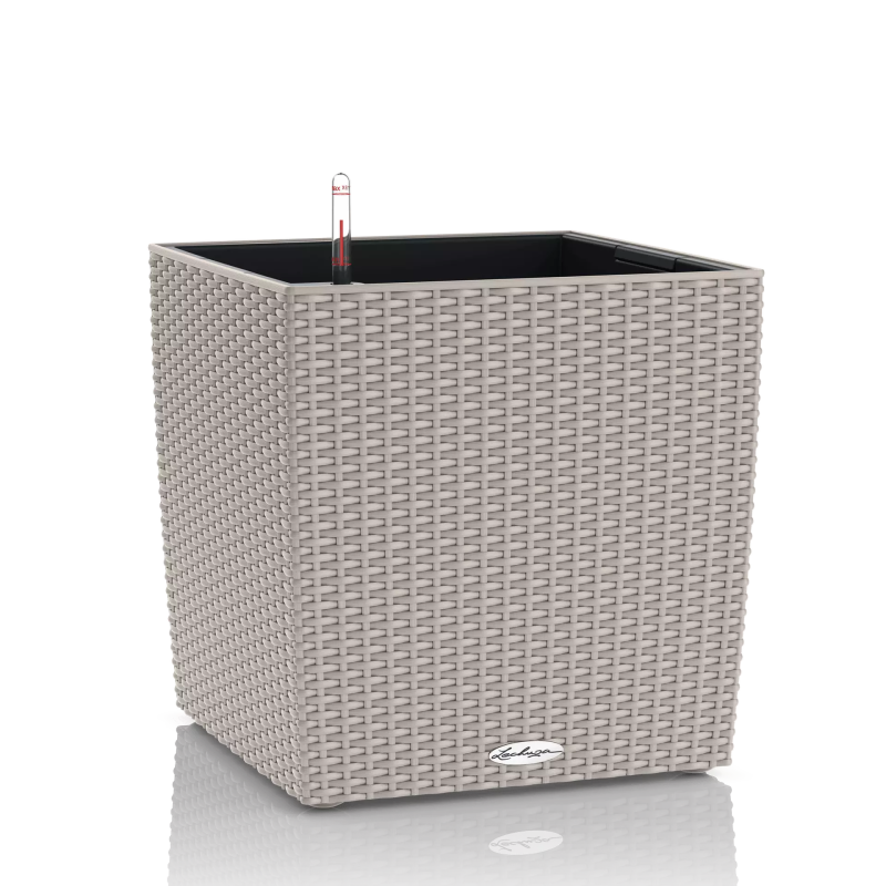  Lechuza Cube Cottage 30 planter | 40 | 50 sand brown