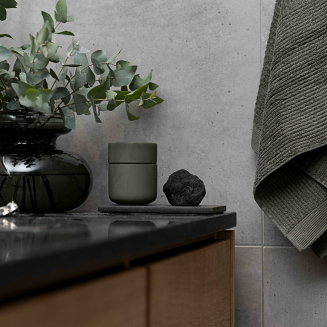  Set of 4 Zone Denmark Classic Soft Grey towels - 5