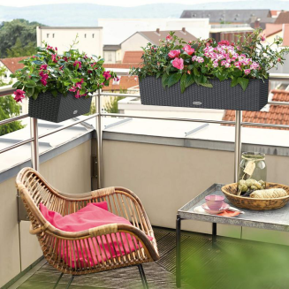  Lechuza Balconera Cottage 50 planter | 80 granite - 11
