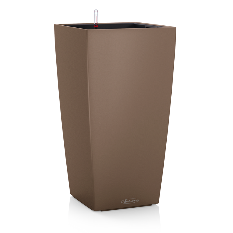  Lechuza Cubico Color 22 flowerpot | 30 | 40 nutmeg