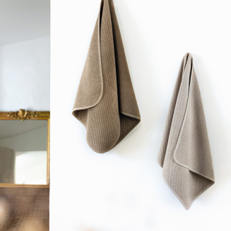 Graccioza Bee Waffle Natural towel - 7