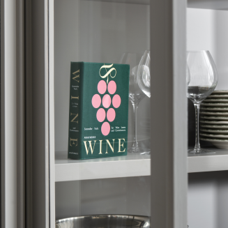 Zestaw prezentowy do wina - szary | PRINTWORKS - 7