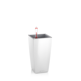  Lechuza Mini Cubi flowerpot | Maxi Cubi white gloss - 2