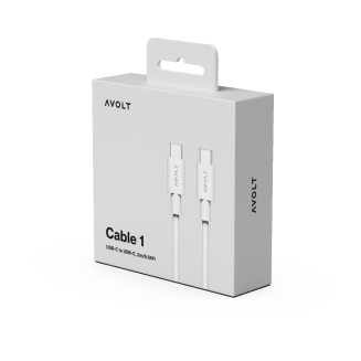Kabel Avolt 1 USB C do ładowania USB C 2 m szary - 3