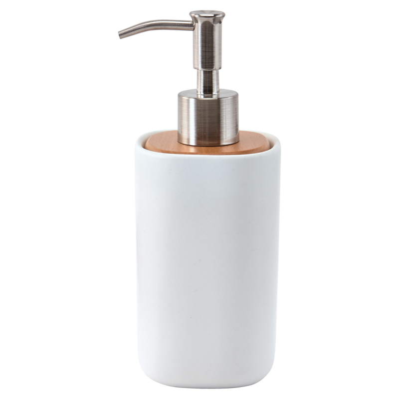  Aquanova Oscar white soap dispenser