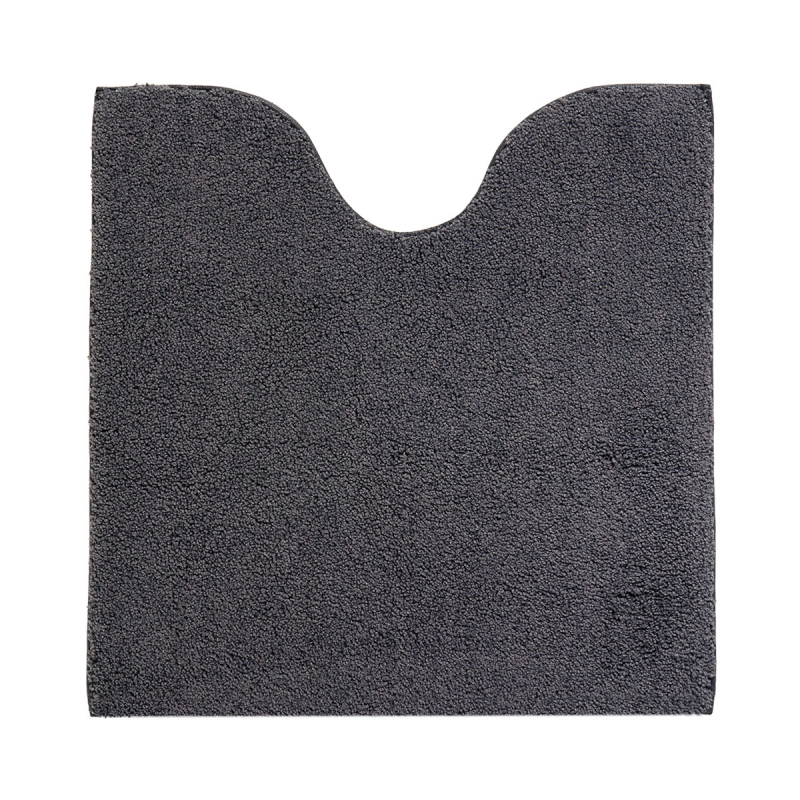  Aquanova Loa Graphite rug with cutout, 60x60 cm