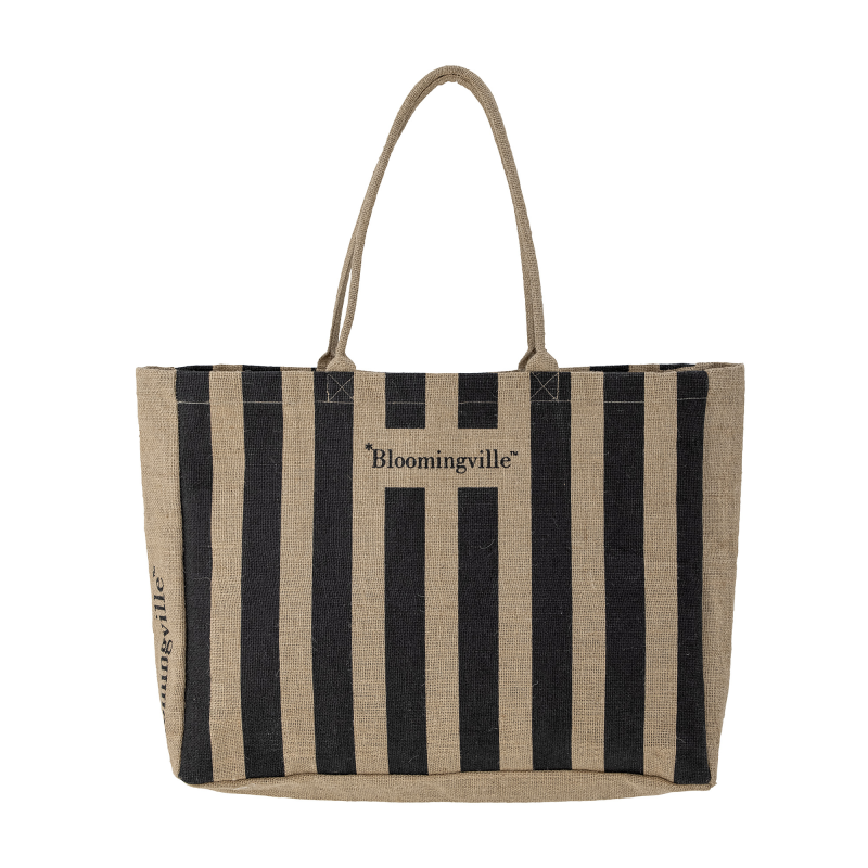  Bloomingville Bergamo Black Jute bag