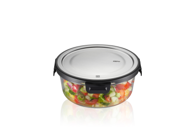  Gefu Milo round glass food container, 900 ml