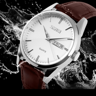 Zegarek Męski Skmei 9073SIWTB + BOX - 4