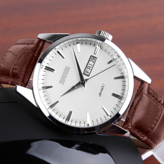 Zegarek Męski Skmei 9073SIWTB + BOX - 3