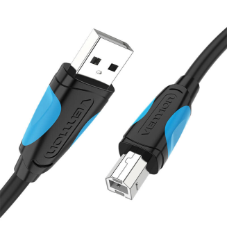 Kabel do drukarki USB 2.0 A do USB-B Vention VAS-A16-B200 2m Czarny - 3