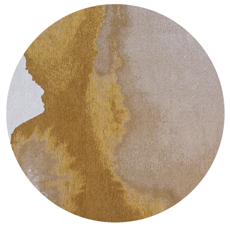  Louis de Poortere Meditation Lagoon Sunset round rug