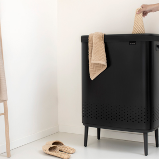  Brabantia Bo laundry basket 2x45l, matte black - 8