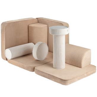  Wigiwama Settee Brown Sugar Children's Sofa - 4