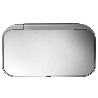  Simplehuman Sensor Liner Pocket Recycler two-chamber basket with motion and voice sensor 58l - 3