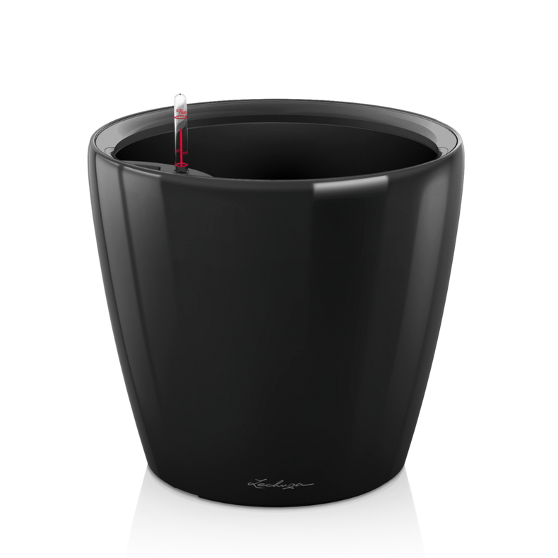  Lechuza Classico Premium LS 21 flowerpot | 28 | 35 | 43 | 50 gloss black