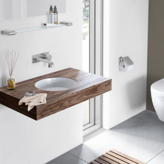 Zack Atore bathroom shelf, matt, 65 cm - 4