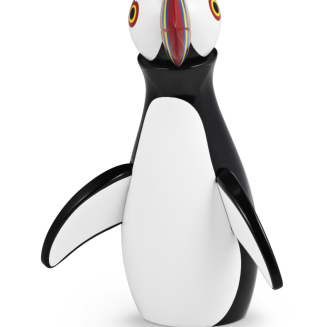  Wooden figurine Kay Bojesen Puffin 19 cm - 2