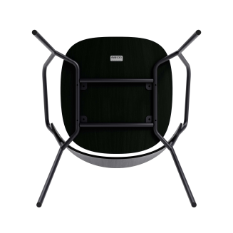 Chair with armrests Eva Solo Dosina black oak - 5