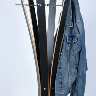  Keilbach Naomi Grande floor-standing clothes hanger, black - 3
