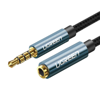 Kabel UGREEN AV118 jack 3.5mm-jack 3.5mm 2m (czarny) - 3