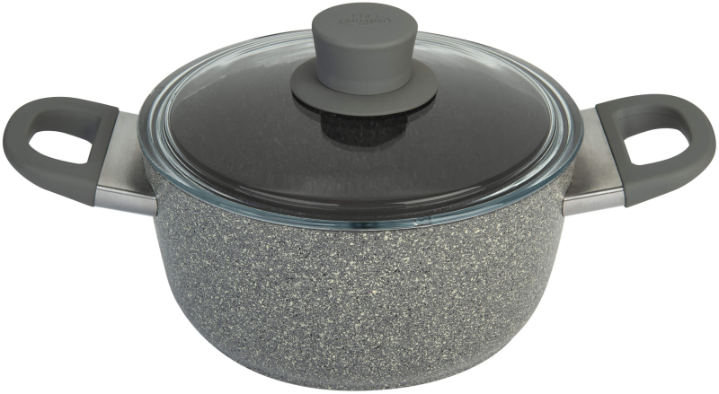  Induction granite pot with lid Ballarini Murano - 2.8 ltr