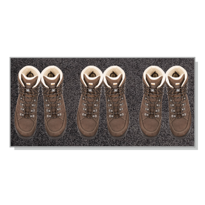  Keilbach Perfetto shoe pad 77x37 cm dark gray