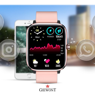 Smartwatch Giewont Różowy GW230-1  - 4