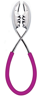  Casa Bugatti Molla Kiss salad tongs fuchsia