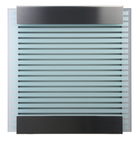  Keilbach Glasnost White Stripes letterbox