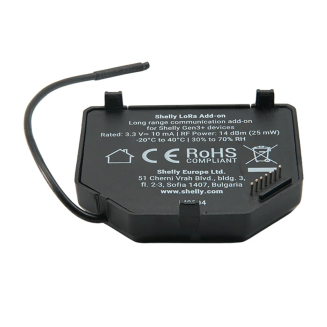 Przekaźnik EU868 dla gen.3/4 Shelly LoRa Add-on - 3