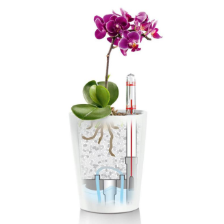  Lechuza Deltini flowerpot anthracite metallic - 3