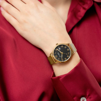 Zegarek Damski PAUL LORENS PL20000B-1D1 + BOX - 5