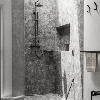 Reling na ręczniki Zone Denmark Rim Black 70 cm - 4