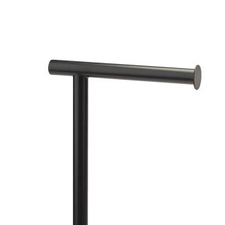  Aquanova Icon Black toilet paper holder - 2