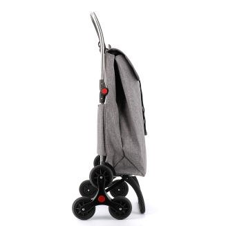 Wózek zakupowy Rolser I-Max Tweed 6L Gris - 2