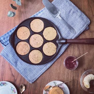  Skeppshult cast iron pancake pan, 23 cm - 3